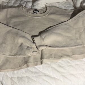 PrettyLittleThing Beige Cropped Top